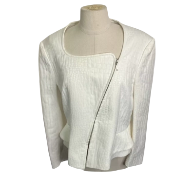 Carla Zampatti Womens  Size 12 White 