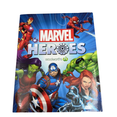 Marvel hero’s Woolworths collectable disks almost full set 