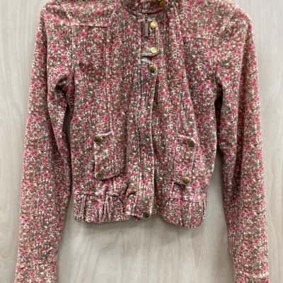  Womens  Size S Floral / Pink Soft Jacket (8)
