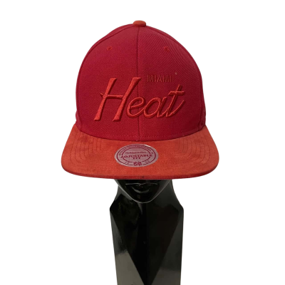 Mitchell & Ness Miami Heat red SnapBack  
