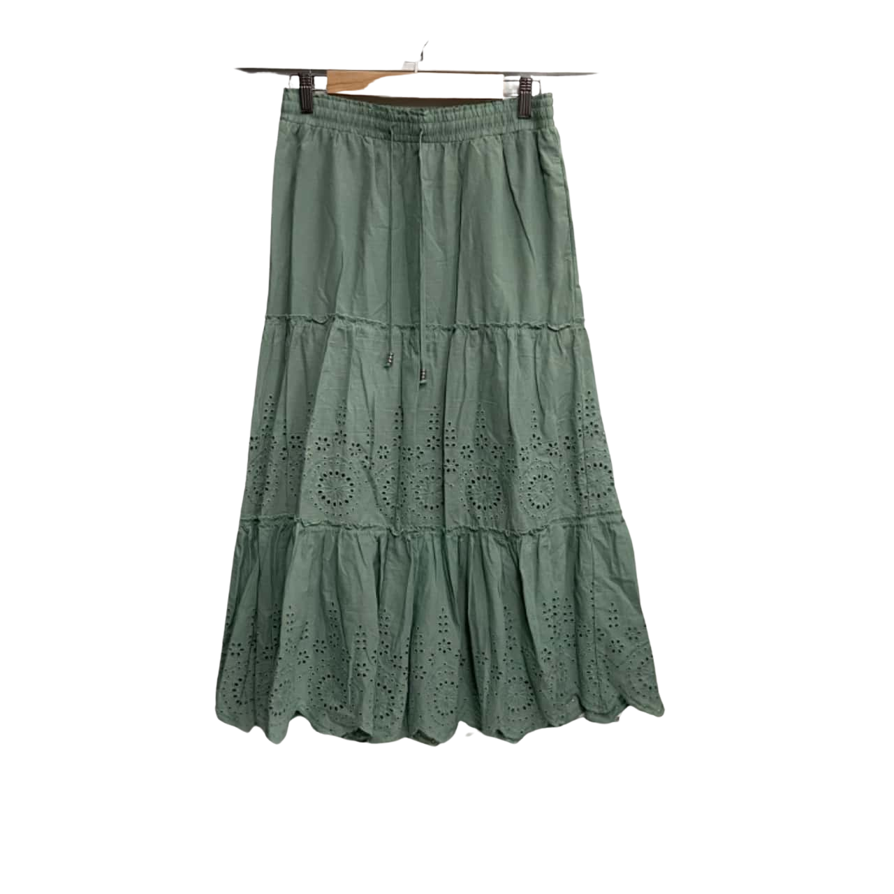 Just Jeans Womens Size S Maxi Green skirt(s)