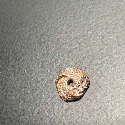 Pandora ALE Rose Gold Twist Charm