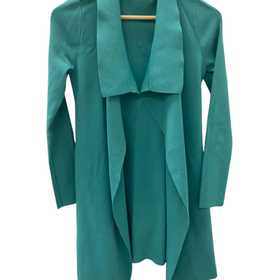 Portmans Womens  Size S open Cardigan Green/aqua  