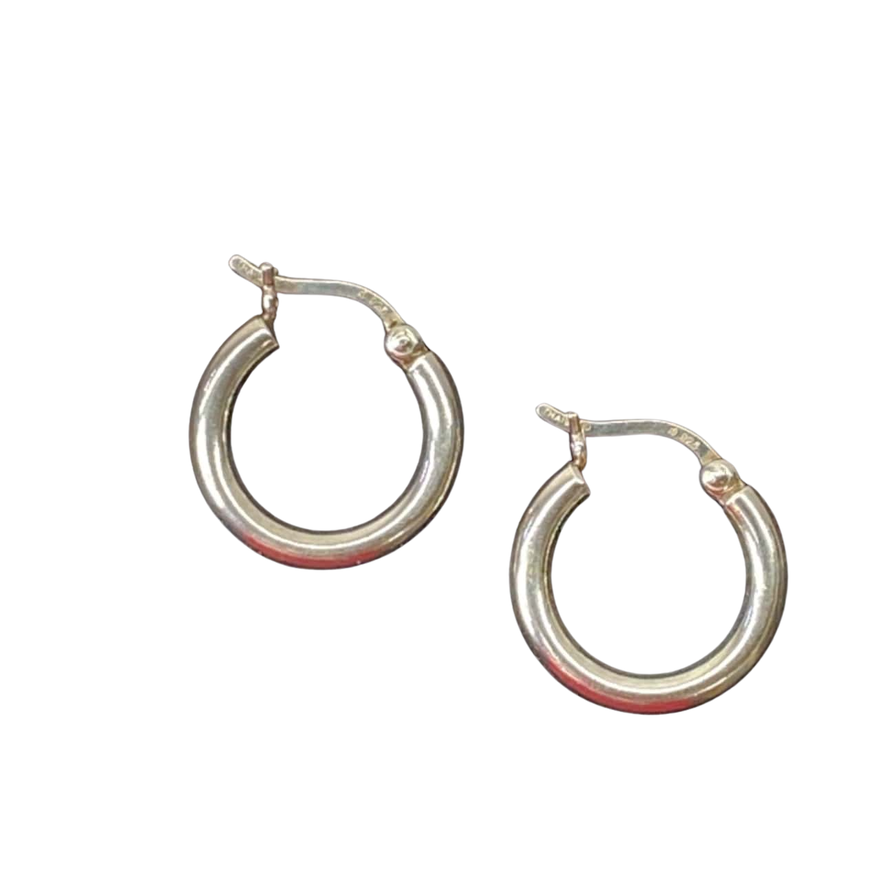 Women’s Small Silver Hoop Earrings (s)