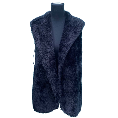 Guess Womens Faux Fur Vest Size XS 