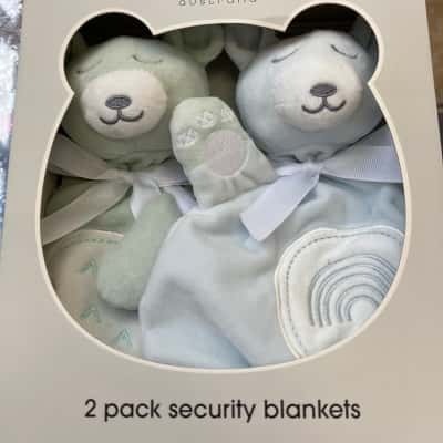 Bubba blue 2 pack security blanket