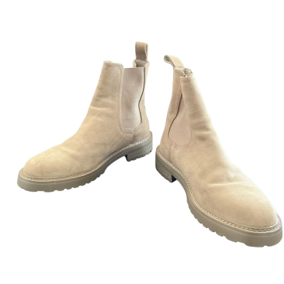 Saint Morta Mens chunky sole Size 43 Chelsea Boots Beige 
