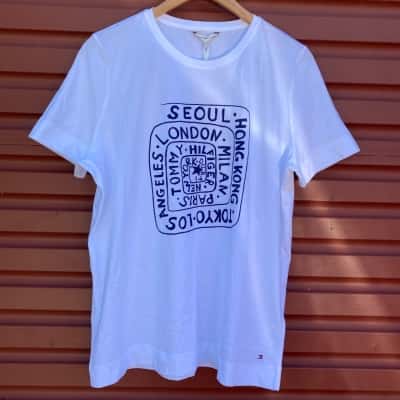 Tommy Hilfiger Womens Size XXL White T-shirt 