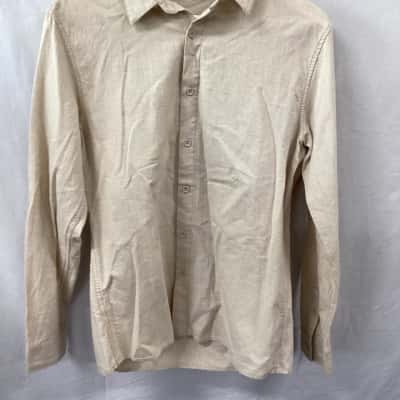 Rhythm Womens Size S Sand Shirt