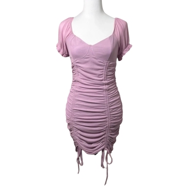 BNWT Luck & Trouble Womens  Size 10 Mini Dress Purple 