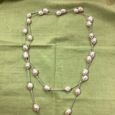  Womens Beaded Necklace . South sea pearl (jb)