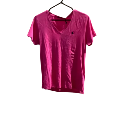 Ralph Lauren Womens  Size L T-shirt Pink  