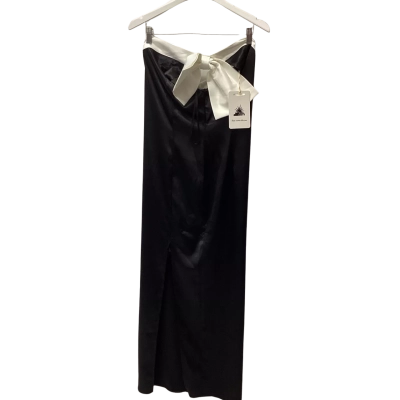 Here Comes The Sun Womens  Size 12 Casual Dress Black  / White 