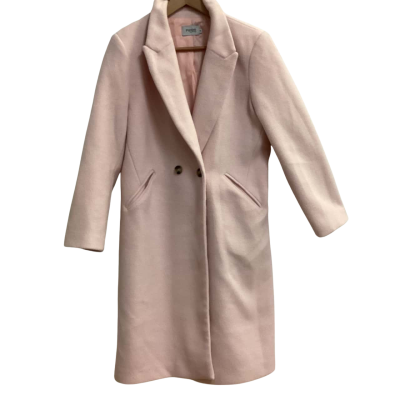 Piper Womens  Size 12 Trench Coat Pink  
