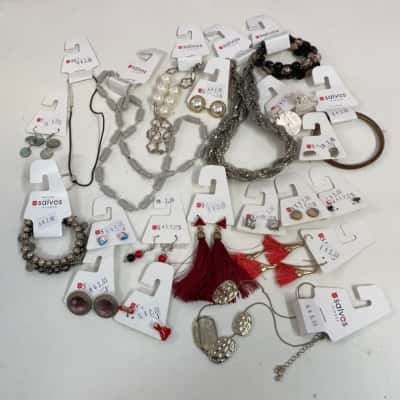 Small bag of mixed costume jewellery- please read description 