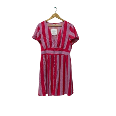 Orange Sherbet Womens  Size 10 Casual Dress Pink  / Purple 