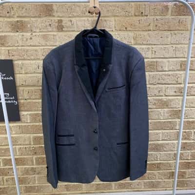 Politix Mens grey suit jacket Size XXL 
