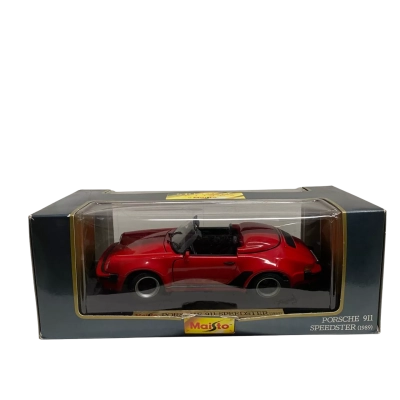 Maisto Diecast Porsche 911 Speedster 1989 1:18 scale