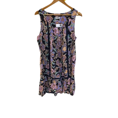 BNWT Sussan Womens  Size S Floral / Navy 
