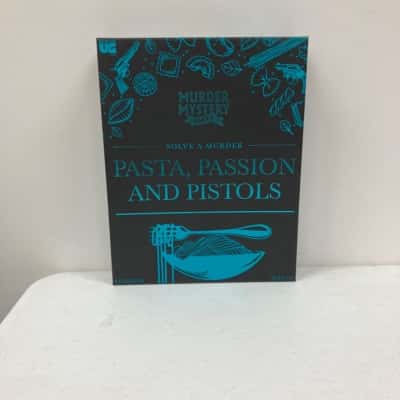 Murder Mystery Party, Solve A Murder ‘Pasta, Passion & Pistols’ NEW