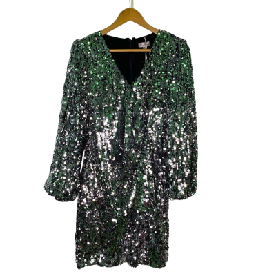 Collection Womens  Size 8 Cocktail Dress Black  / Silver 