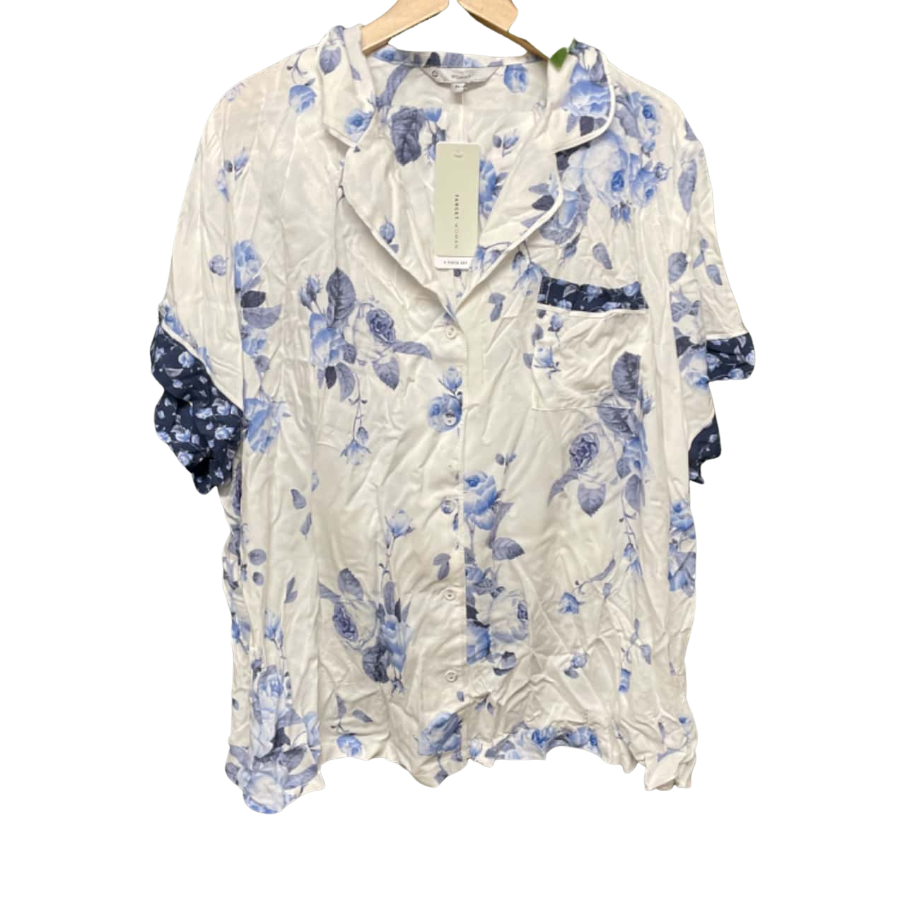 Target Womens Size 24 Blue Floral Loungewear(s)