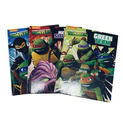 Teenage Mutant Ninja Turtles Book Bundle – 3 Titles (2016) #TMNT #KidsBooks #Nickelodeon