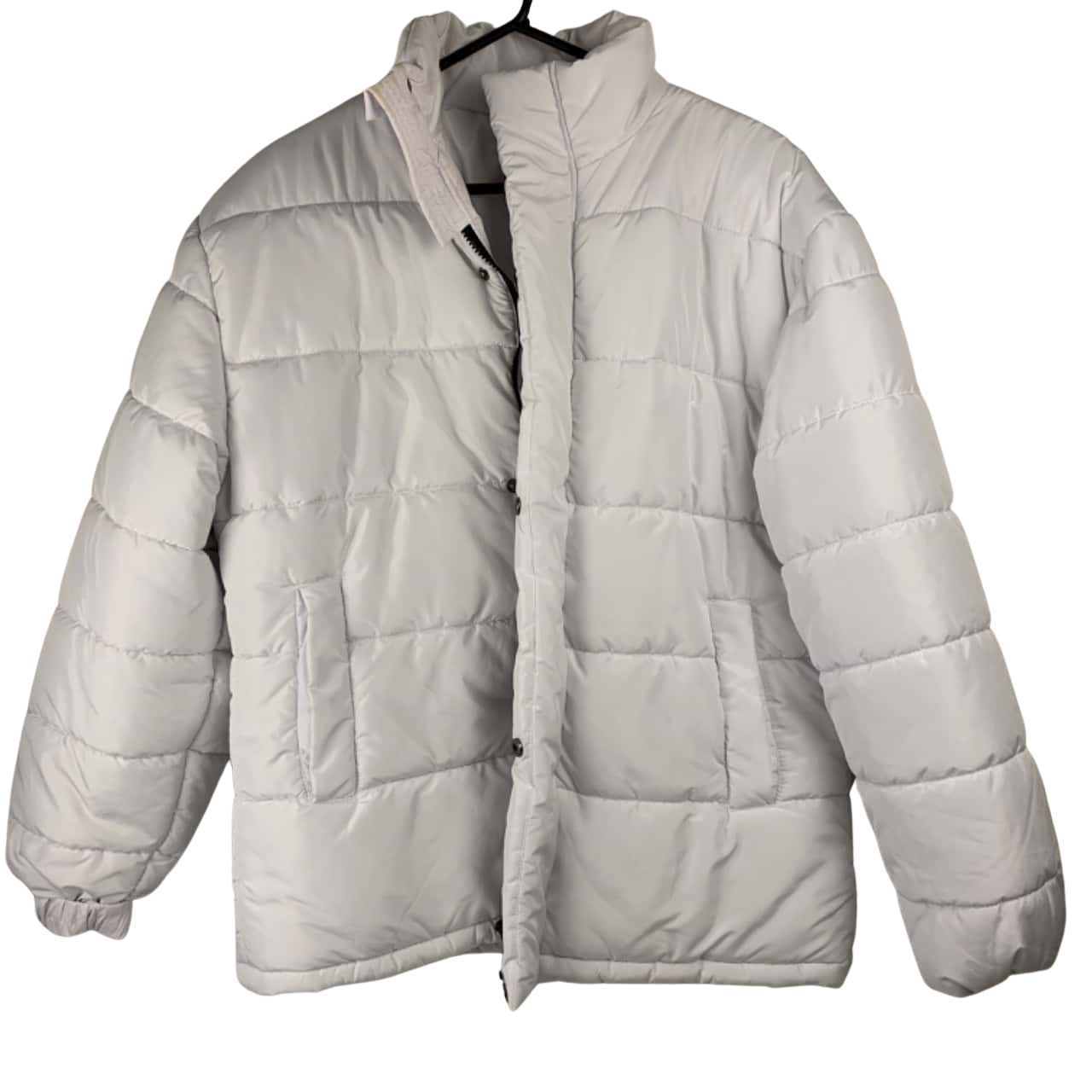 Factorie Womens Size 12 / 14 / S White Puffer Jacket White (s)