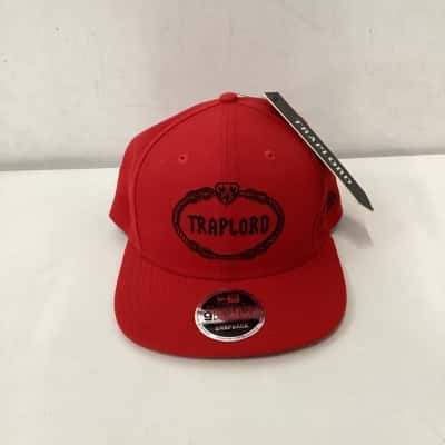 NEW - Traplord New Era Snapback Cap Red Size One Size
