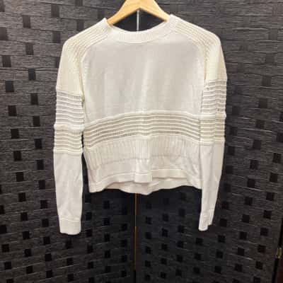 Sass & Bide Womens  Size XXS Jumper Cream / White 