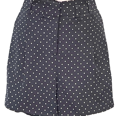Portmans Womens  Size 12 High Wasted Shorts / Shorts Polka Dot / White 