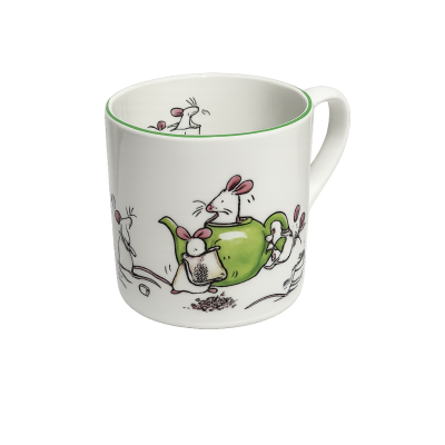 Two Bad Mice mug designed by renowned British illustrator and ceramic designer Anita Jeram.