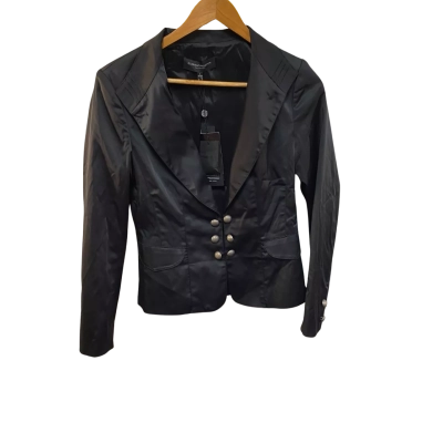 BNWT Elegant.prosper Collection Womens  Size 4 Suit Jacket Black  