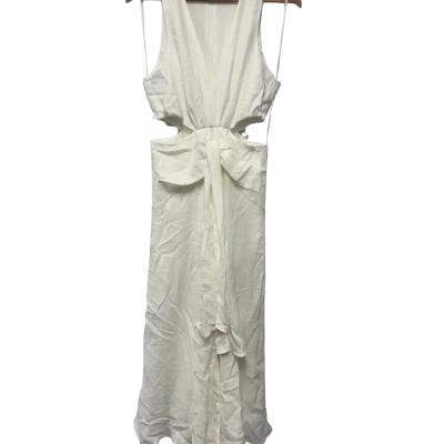 Sheike Womens  Size 10 Formal Dress / Maxi Dress / Midi Dress Off White 