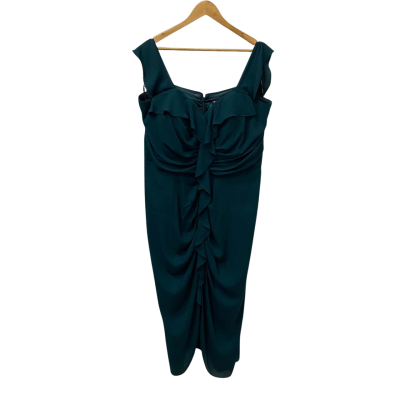 City Chic Womens  Size XL Formal Dress Emerald 