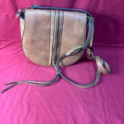 Tony Bianco Women's Cross Body Saddle Bag Brown 