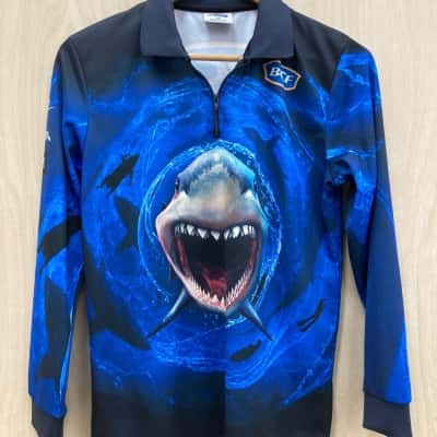  Kids  Size 14 Sport Top Animal print/ Blue  5