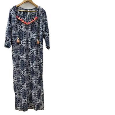 Seafolly Womens  Size S Casual Dress Blue / Floral / White 