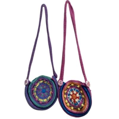Crochet Kids bags x2 