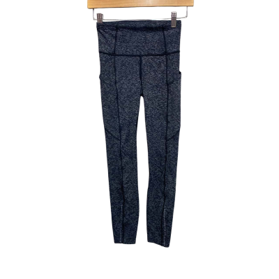 Lululemon Womens  Size 2 Leggings Black  / White 
