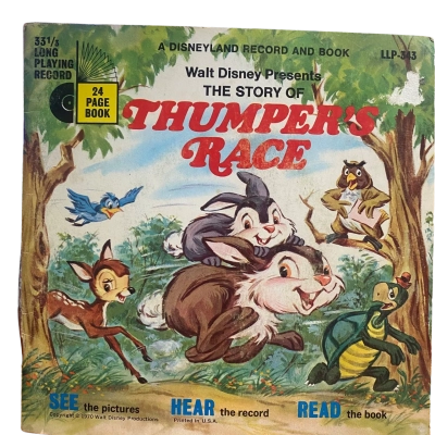 Disney Thumpers Race record and book 
