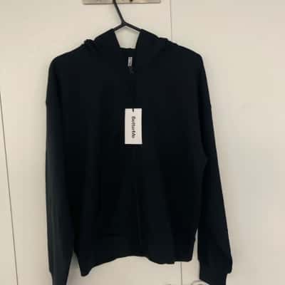 Betterme xs black modal, polyester & spandex hoodie
