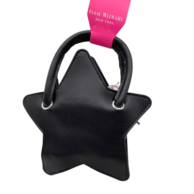Small Star Shaped Isaac Mizrahi Womens Purse Black       (HB2)