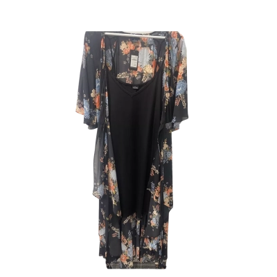 City Chic Black maxi dress
