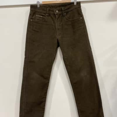 R.M. Williams Mens  Size 33 Relaxed Fit Jeans Brown 