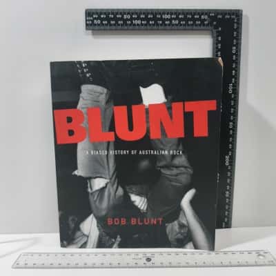 Blunt A Biased History Australian Rock Book PreOwned 