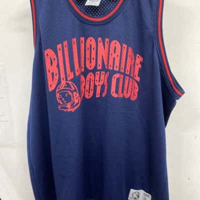 Billionaires boys club Mens  Size XXL Singlet  Blue / Red 