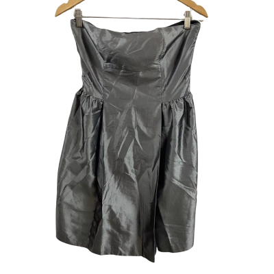 Review Womens  Size 10 Strapless Mini Dress 