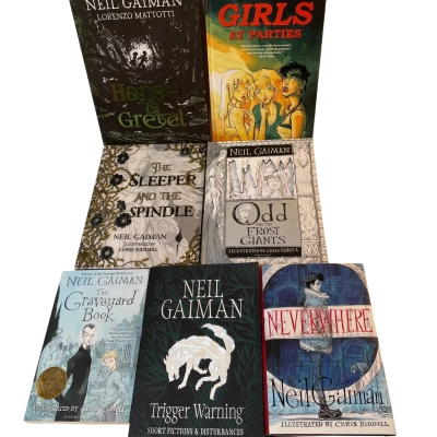 Neil Gaiman books x 7