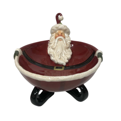 Christmas Santa Dish -  Royal Albert 2009
